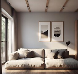 soft and spacious apartment with relaxing textures 