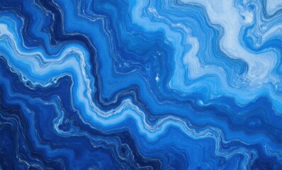Abstract blue swirls in varying shades create a mesmerizing fluid design.