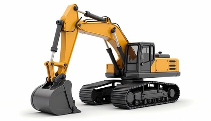Excavator Machine Construction Equipment