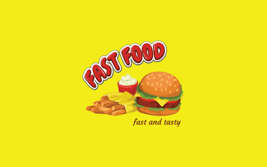 Pizza and Fries Icon, Fast Food Logo Design, Tasty Snack Symbol, Junk Food Emblem, Pizza Slice Illustration, French Fries Icon, Fast Food Combo Logo, Quick Bite Symbol, Takeaway Food Icon, Street Food