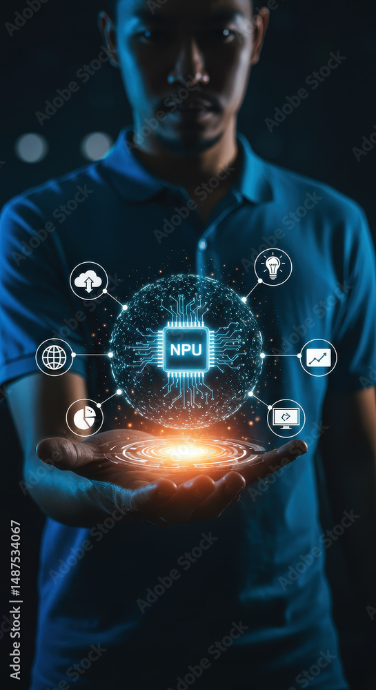 Poster neural processing unit (npu) innovation: ai in your hands! powering the future of tech, cloud, & dat
