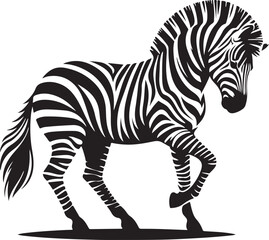 a zebra vector
