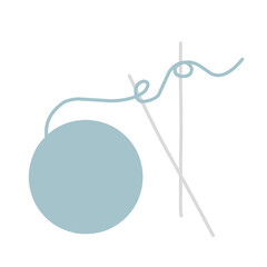 Spool thread vector illustration