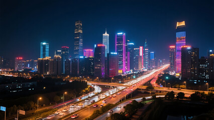 Fototapeta premium night view 