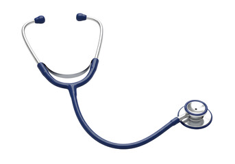 Medical Stethoscope Blue Diagnostic Tool Healthcare Equipment Hospital Doctor Nurse Examination