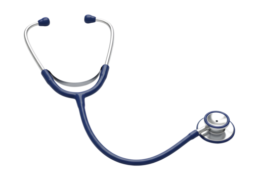 Medical Stethoscope Blue Diagnostic Tool Healthcare Equipment Hospital Doctor Nurse Examination