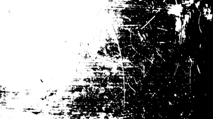 Abstract grunge black and white distressed wall texture background, Black and White Grunge Texture Background, Distressed Concrete Surface Texture, Isolated on transparent background, PNG