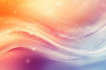 Abstract background with blurred swirls, gradients and light sparkles. Perfect backdrop for adding text, graphics or branding elements easily.