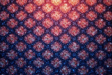 Geometric lace motif, repeating diamond shapes , pattern, simple