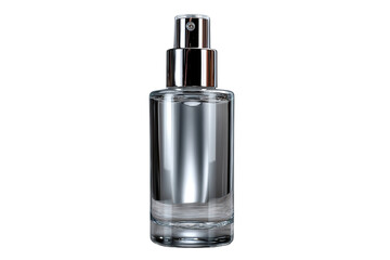 Fototapeta premium Perfume bottle, white isolate background