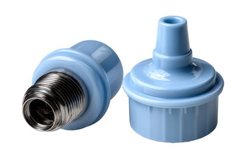 Plumbing fittings, white isolate background