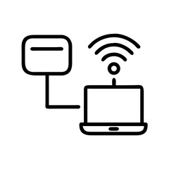 laptop and mobile phone