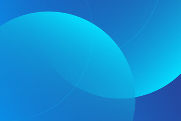 Minimal geometric background. Blue elements with fluid gradient. Dynamic shapes composition.Vector Eps10