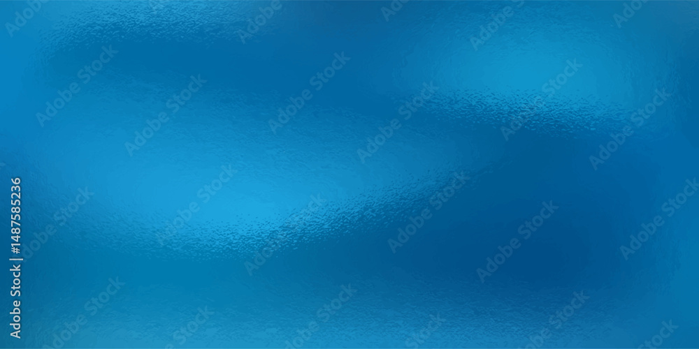 Poster blue gradient abstract background with soft smooth shiny texture.