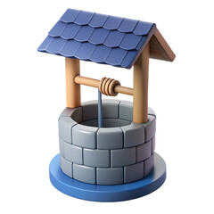 tube well 3d render 