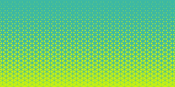 Triangles Halftone Pattern Vector Abstract Geometric Technology Background.
