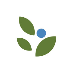 Wellness Logo Design, Healthy Life Eco Logo