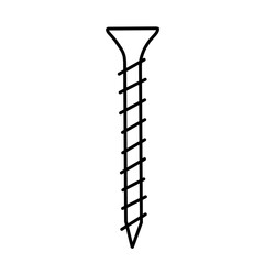 line vector carpentry tool
