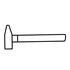 line vector carpentry tool