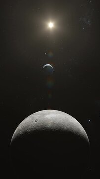 The Moon, Earth, and Sun are in alignment