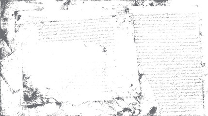 Vintage paper texture from old newspaper. Grunge overlay with faded text and aged effect. Suitable for creating classic layouts and retro print visuals.