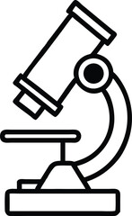 Microscope Icon - Vector Design
