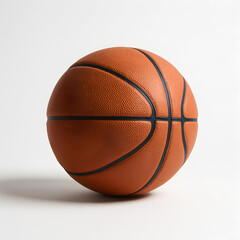 Fototapeta premium Basketball on White