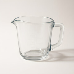 Empty Glass Measuring Jug