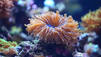 Obraz premium Vibrant Coral Reef: An Underwater Paradise