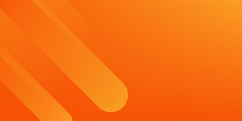 Abstract orange background with diagonal lines. Dynamic shapes composition.