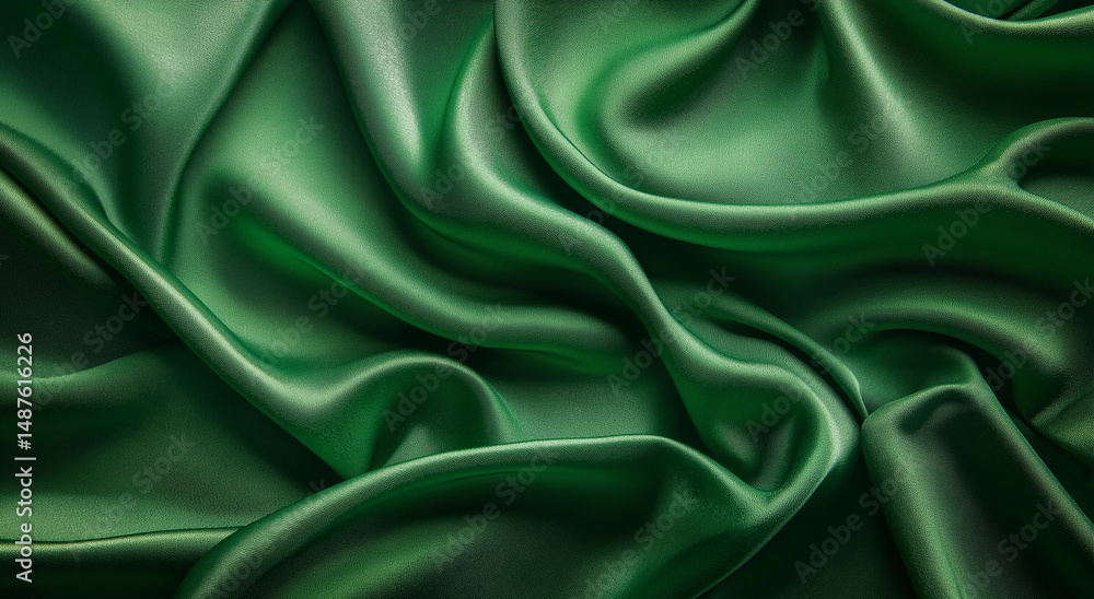 Poster soft lime green gradient background with subtle fabric texture