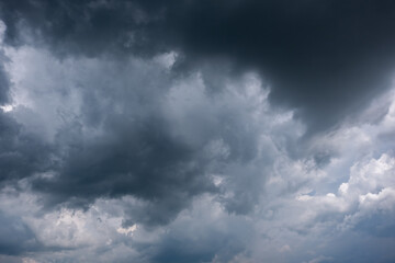 dark storm clouds with background,Dark clouds before a thunder-storm.	