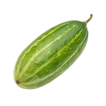 Pointed gourd (Parwal) isolated on a transparent background