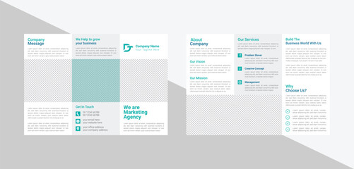 Creative business brochure template