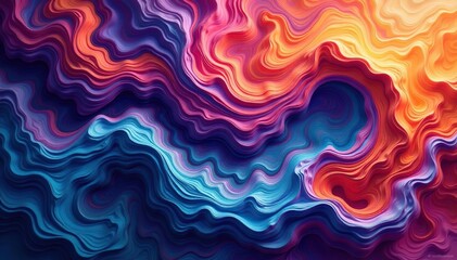 Swirling organic forms create a flowing, dynamic pattern , ripple, swirl, energy