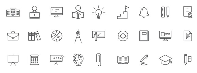 Set of Education icons