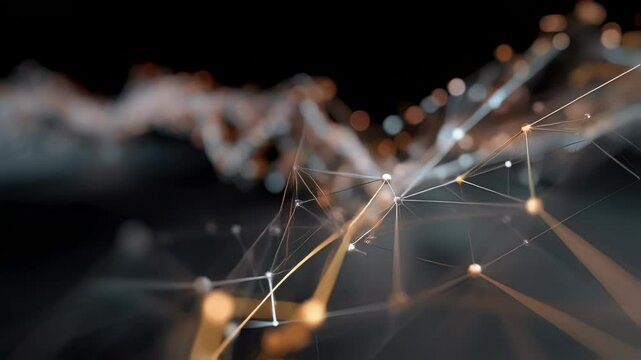 An elegant 3D visualization of an artificial general intelligence core processing data streams showcasing algorithms dynamically adjusting currency exchange rates based on realtime