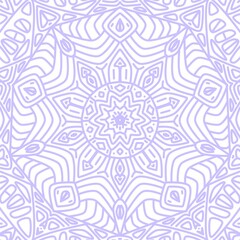 vector seamless pattern with flowers