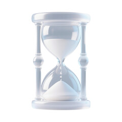 Hourglass Time Passing, Sand Flowing, Vintage Timepiece