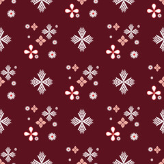 The geometric ethnic pattern of traditional style. Navajo, America Indian patterns. Design for background, wallpaper, clothing, wrapping, Batik, fabric, and prints. Vector illustration.