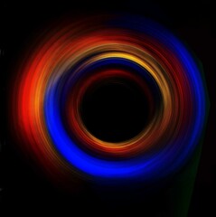 Abstraktes dynamisches futuristisches digitales Kunstwerk ohne Mithilfe von 