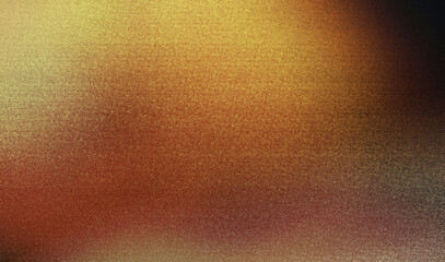 Fiery yellow burnt orange copper red brown gray black abstract background. Color gradient, ombre. Rough grainy noise grungy texture.