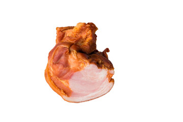 Smoked Pork knuckle close up cut