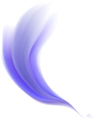 abstract translucent blurred blue wave