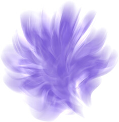 blurred gradient abstract purple flower