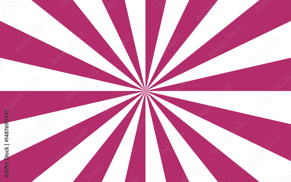 Aufkleber abstract vivid, hypnotic background with a central radial burst design. orange and white wavy rays. 
