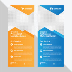 Professional Business roll up banner