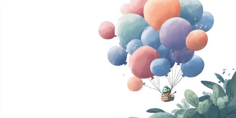 A whimsical, colorful, airship adventure.
