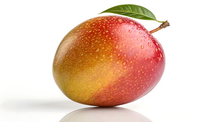 Fototapeta premium colorful mango isolated on white background