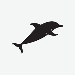 High-Quality Dolphin Silhouette Vectors | Elegant and Artistic Dolphin Silhouettes